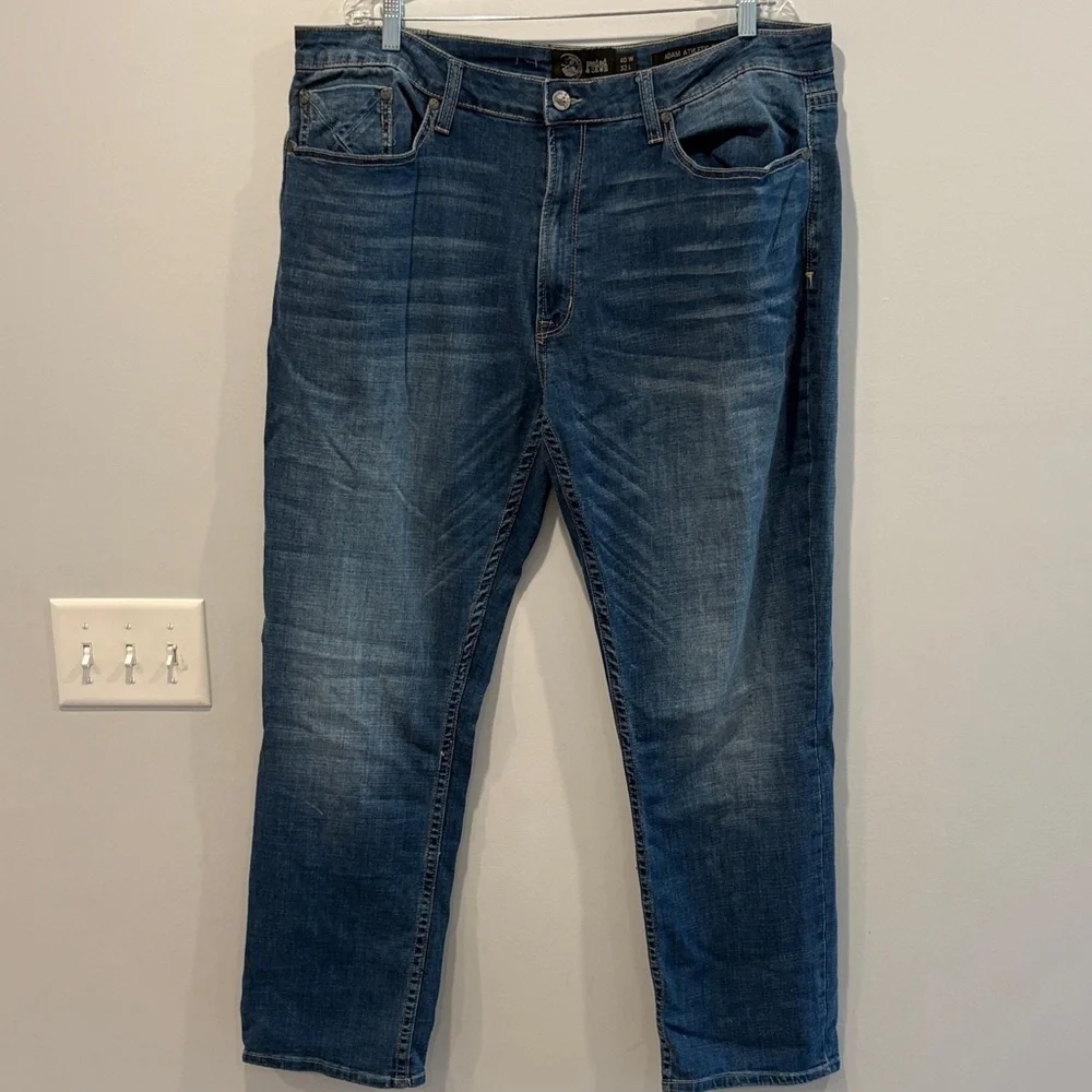 Adam Men's Relaxed Fit Indigo Jeans